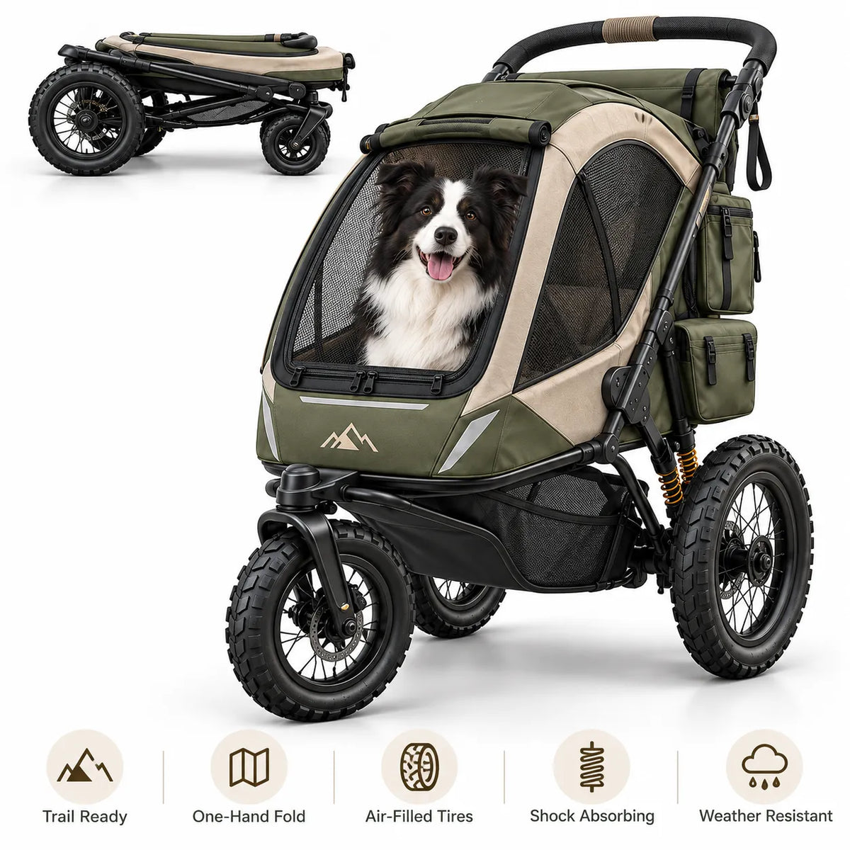 Adventure Pet Jogger, 99 lbs Weight Capacity
