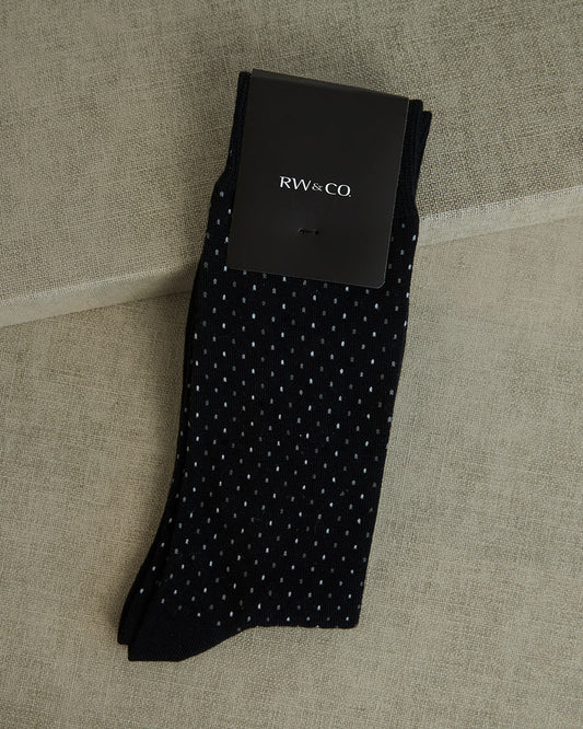 Dotted Dress Socks